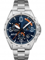 Uhr: AVI-8 AV-4077-22 P-51 Mustang Chronograph 43mm 5ATM
