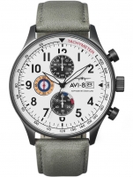 Uhr: AVI-8 AV-4011-0B Hawker Hurricane Chronograph 42mm 5ATM