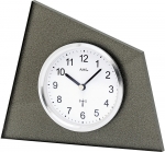 Uhr: AMS 5175A moderne Tischuhr aus Acrylglas, anthrazit