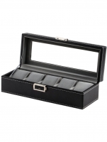 Uhr: Rothenschild watch box RS-1679-5BK for 5 watches black
